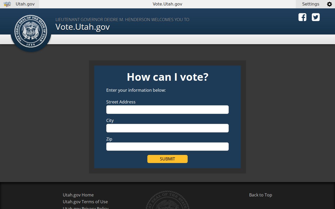 Utah vital records application and eligibility information